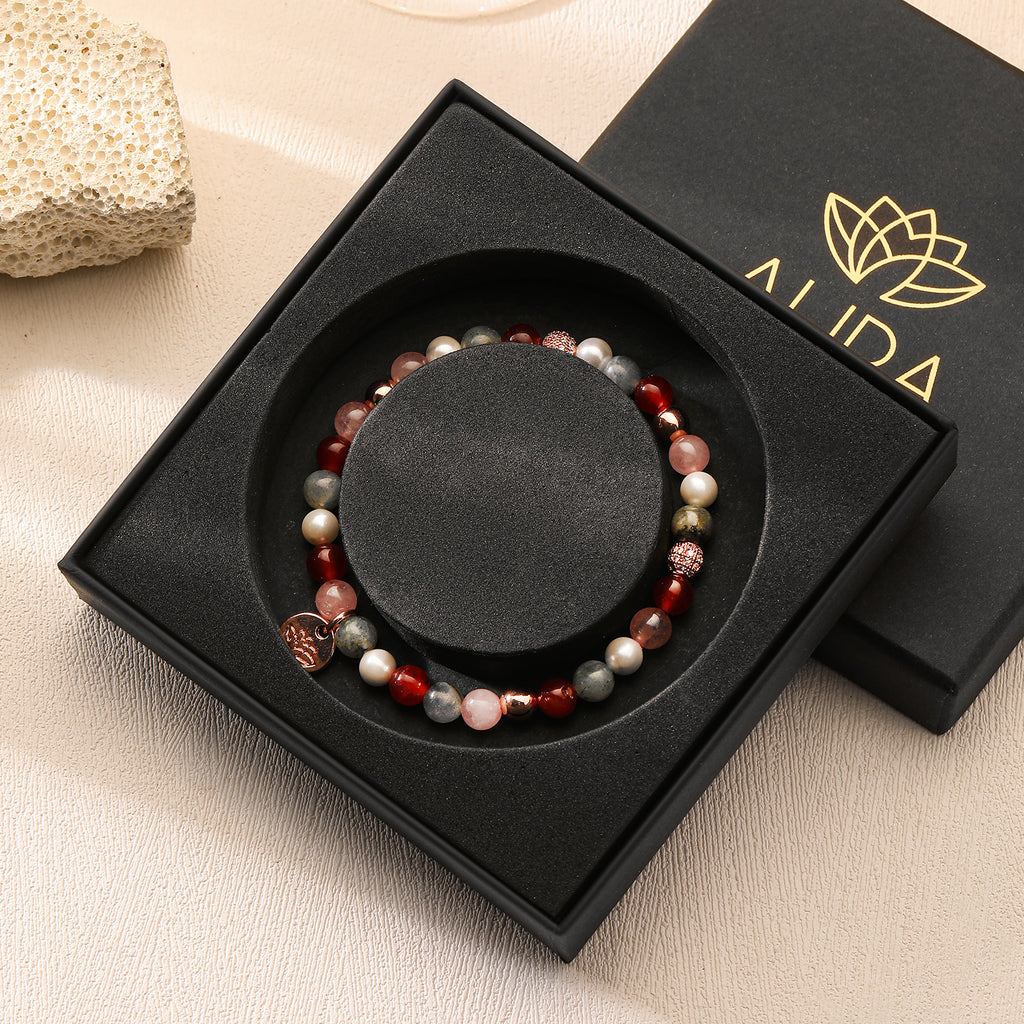 Stay Balanced - Onyx Beaded Blacelet – Aura Love yourself