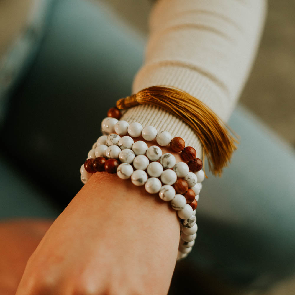 Unisex Protection, Luck & Mental Balance Mala // Convertible on sale Chain Mala Necklace, Wrap Bracelet, and Detachable Bracelet™ / Choose a Charm